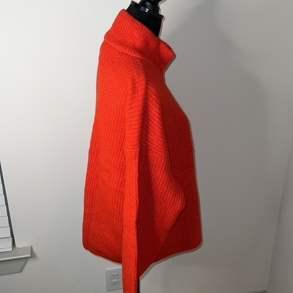 Vince Camuto crossfire ribbed half zipper mock neck sweater Sz XL new - Picture 5 of 9